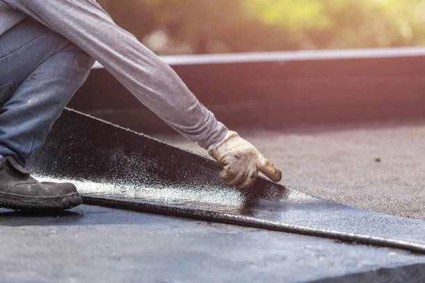 Professional Crawl Space Encapsulation technician working in Tipp City, OH